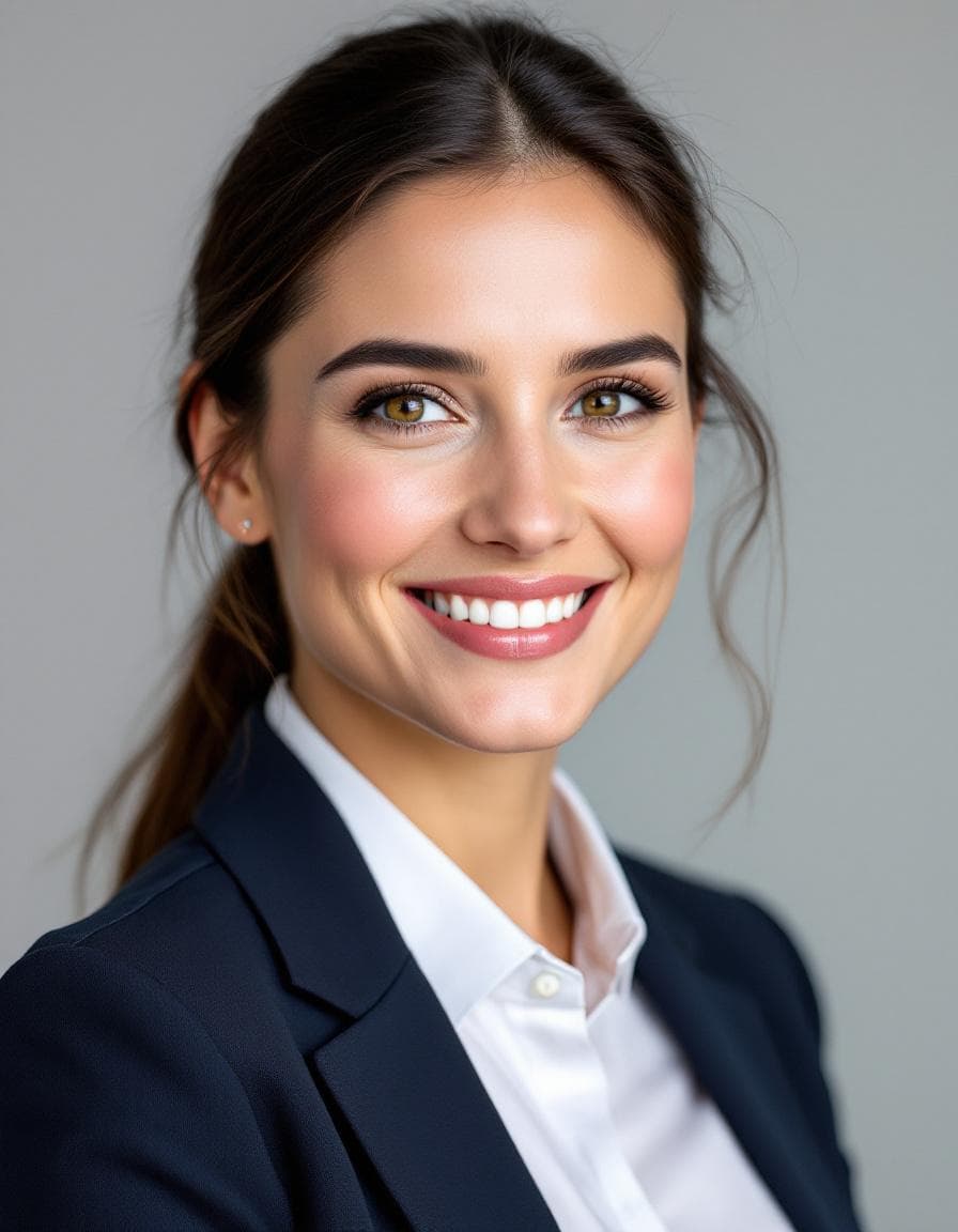 Professional AI-generated headshot - corporate woman